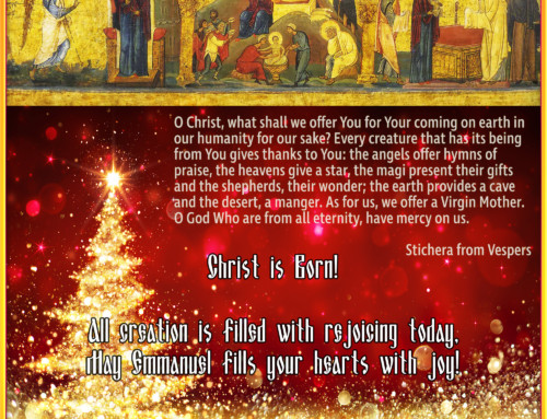 Christ is Born! Merry Christmas!