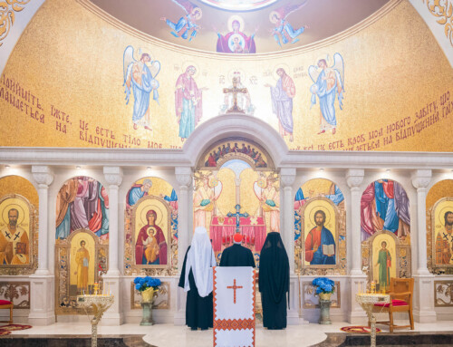 Cardinal Leonardo Sandri Visits Saint Josaphat Ukrainian Catholic Cathedral