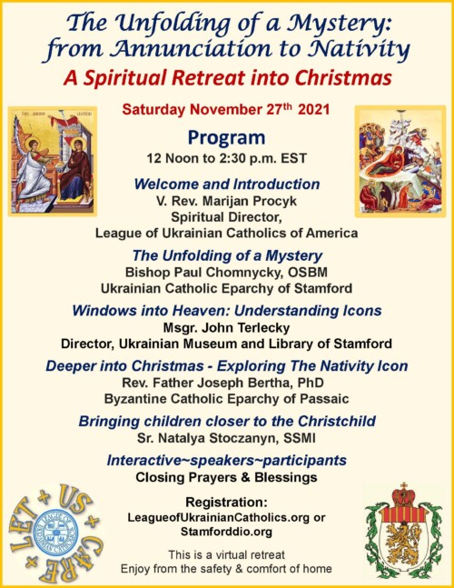 The Unfolding of a Mystery: from Annunciation to Nativity. A Spiritual Retreat into Christmas 