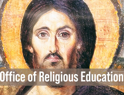 Religious Education, September 15 Update