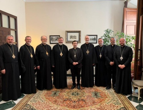 The Archbishop of Madrid Receives Bishops from the Permanent Synod of the Ukrainian Greek Catholic Church