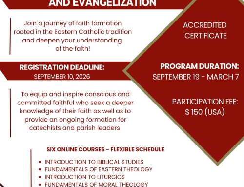 UGCC/UCU Formation Program in Theology and Evangelization