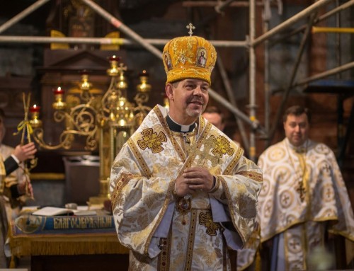 His Beatitude Sviatoslav Congratulates Bishop Bohdan Danylo on the 30th Anniversary of His Priesthood